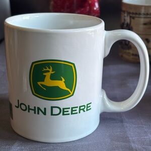 John Deere double logo Coffee Tea Cup Mug